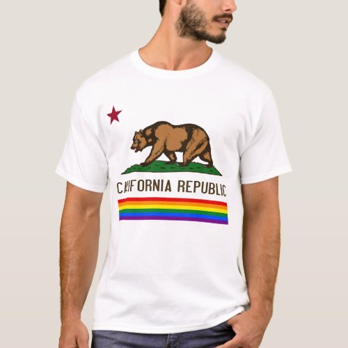 California Republic LGBT T_Shirt