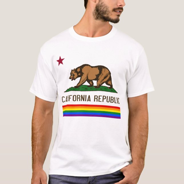 California Republic LGBT T-Shirt (Front)