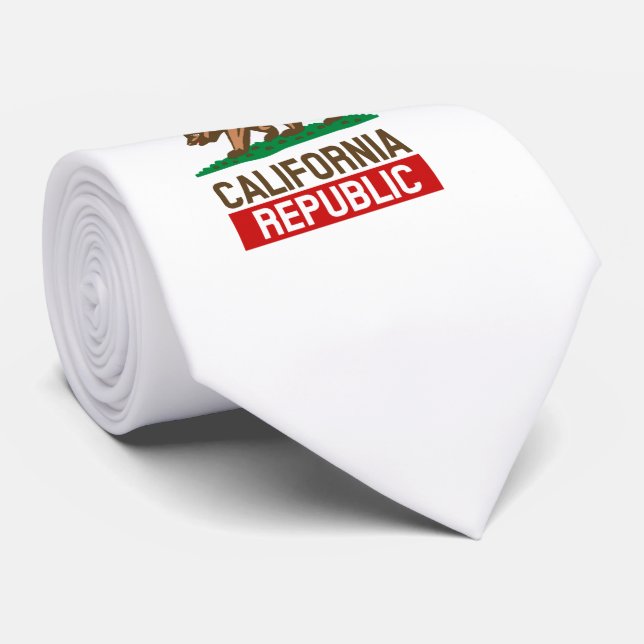 California Republic Love Neck Tie (Rolled)