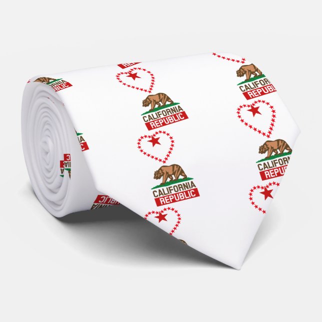 California Republic Love Tie (Rolled)