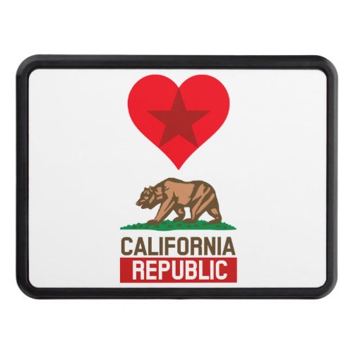 California Republic Love Tow Hitch Cover