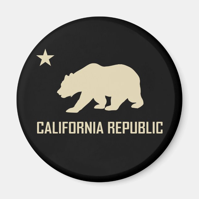 California Republic Magnet (Front)