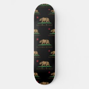 California Republic Pattern 1 Skateboard Deck