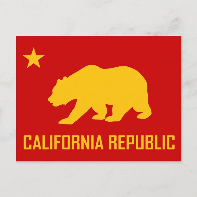 California Republic Postcard (Front)