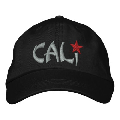 California Republic STAR Embroidery Embroidered Baseball Hat