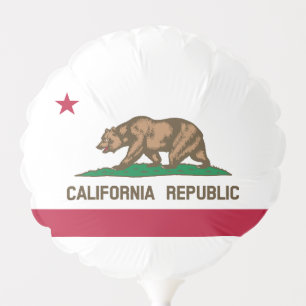 California Republic State Flag Balloon