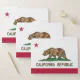 California Republic state flag custom file folders | Zazzle