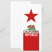 CALIFORNIA REPUBLIC State Flag Decor (Front/Back)