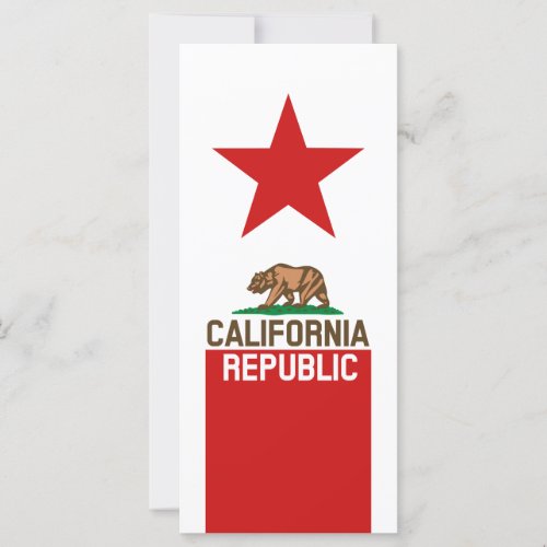 CALIFORNIA REPUBLIC State Flag Decor