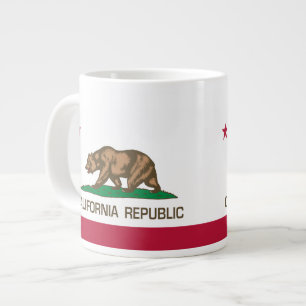 California Republic (State Flag) Giant Coffee Mug