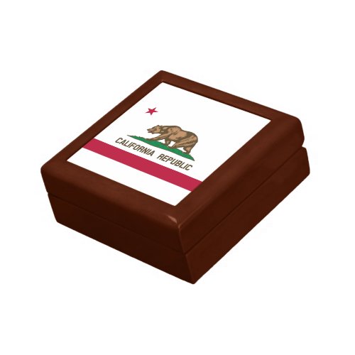 California Republic State Flag Gift Box