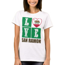 California Republic State Flag Heart San Ramon