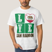 California Republic State Flag Heart San Ramon