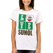 California Republic State Flag Heart Sunol