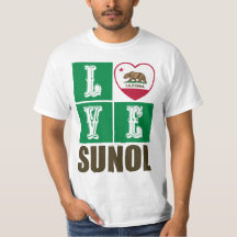 California Republic State Flag Heart Sunol