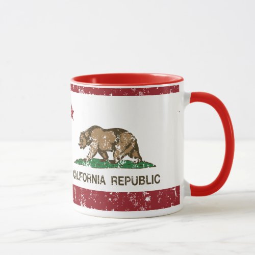 California Republic State Flag Mug