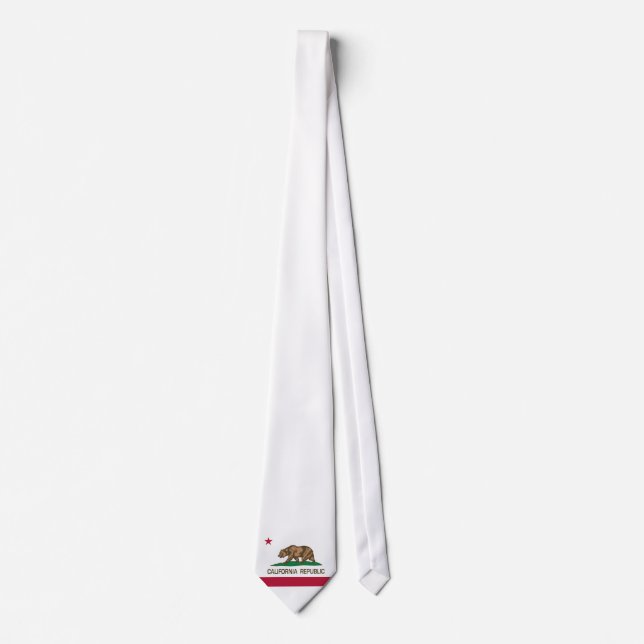 California Republic (State Flag) Neck Tie (Front)
