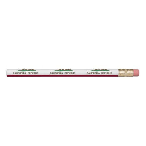 California Republic State Flag Pencil