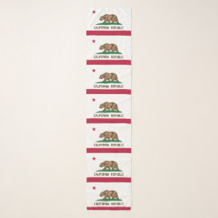 California Republic State Flag Scarf