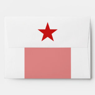 CALIFORNIA REPUBLIC State Flag Star Envelope