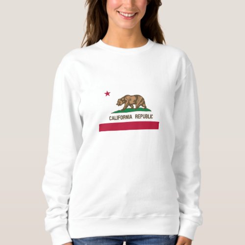 California Republic State Flag Sweatshirt