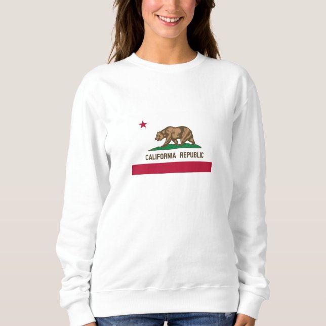 California Republic State Flag Sweatshirt (Front)