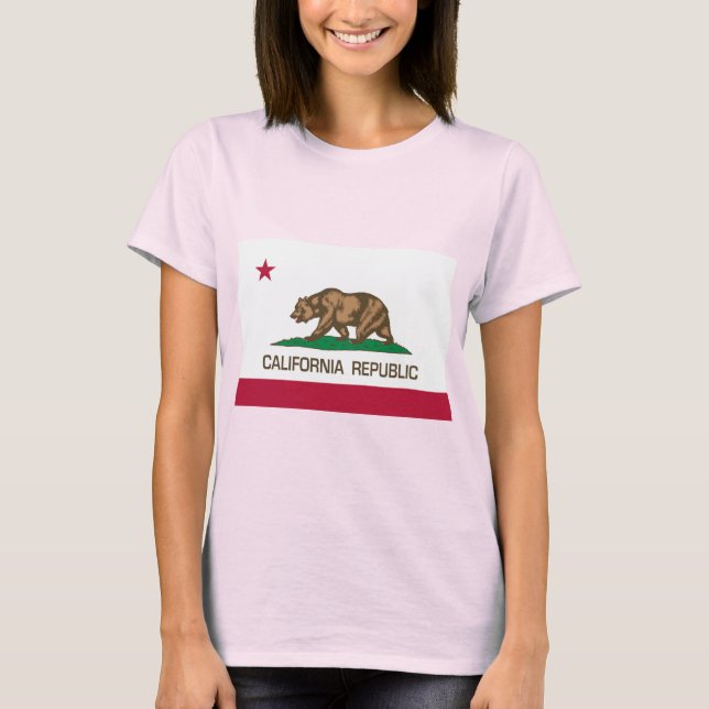 California Republic (State Flag) T-Shirt (Front)