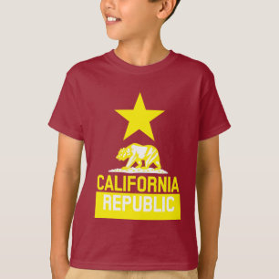 CALIFORNIA REPUBLIC State Flag T-Shirt