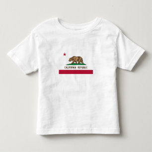 California Republic State Flag Toddler T-shirt