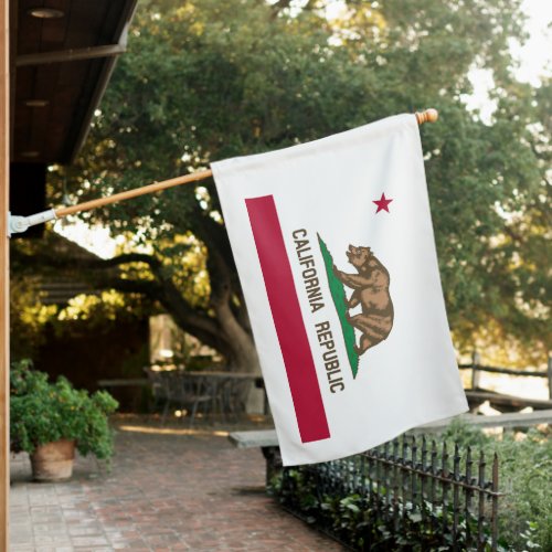 California Republic state house flag