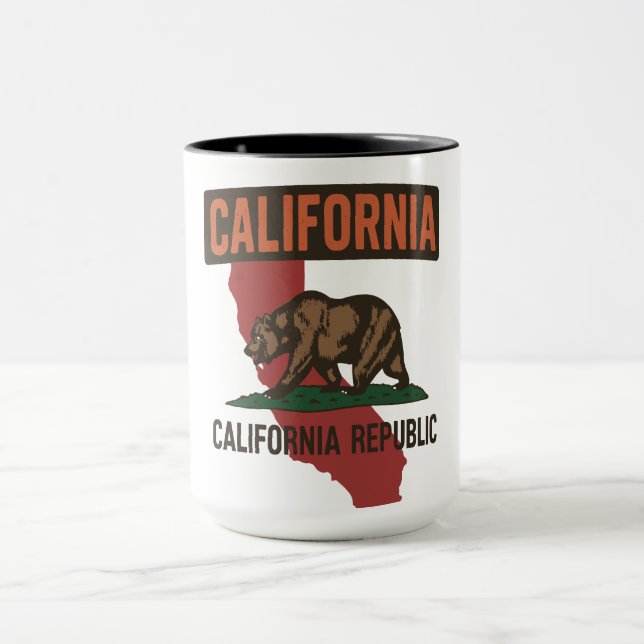 California Republic state pride Mug (Center)