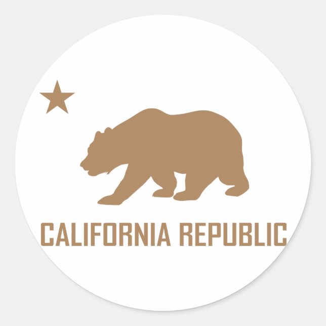 California Republic Sticker (Front)