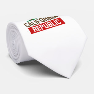 California Republic style Neck Tie