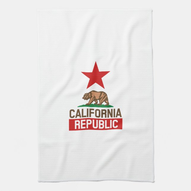California Republic Towel (Vertical)