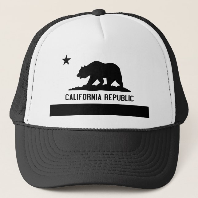 California Republic Trucker Hat (Front)