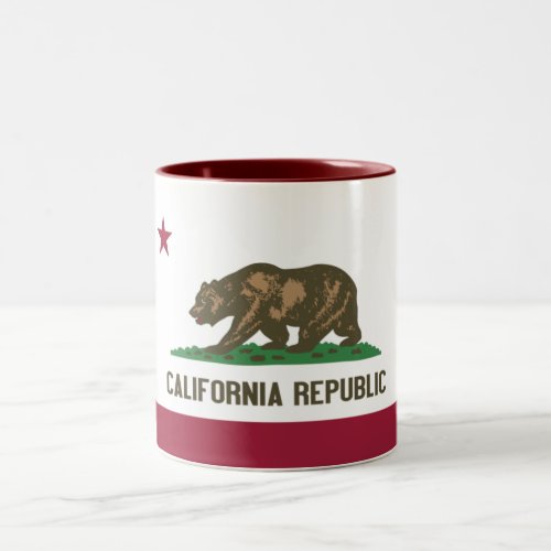 California Republic Two_Tone Coffee Mug