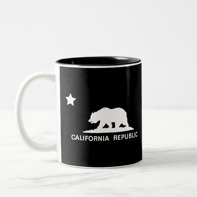 California Republic Two-Tone Coffee Mug (Left)