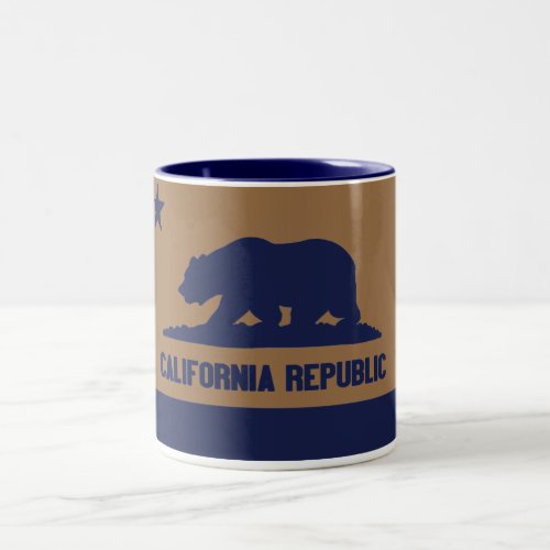 California Republic Two_Tone Coffee Mug