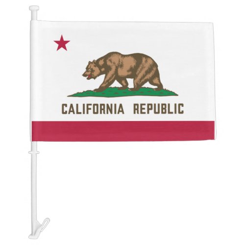 California Republic United States State Flag  