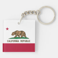 California Republic Bear Keychain - California Republic Clothes