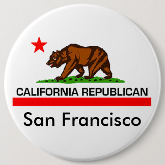 California Republican Pinback Button