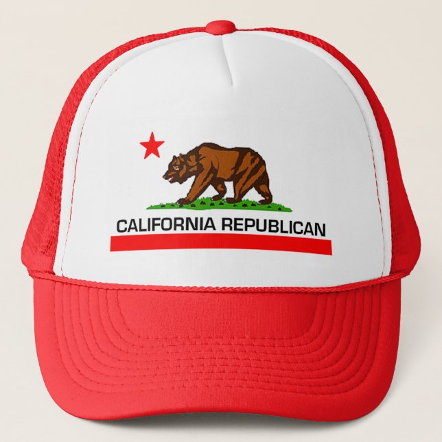 California Republican Trucker Hat (Front)