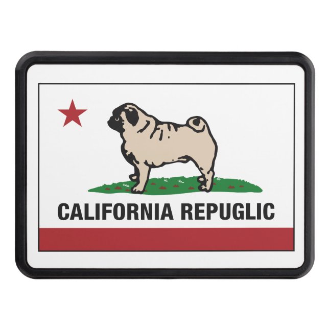 California Repuglic Hitch Cover (Front)