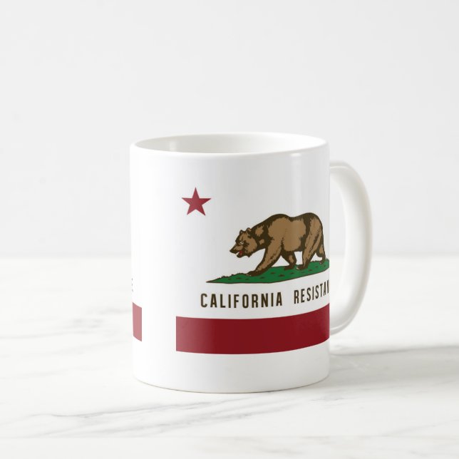 California Resistance Mug (w/o Gov. quote) (Front Right)