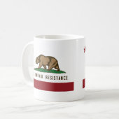 California Resistance Mug (w/o Gov. quote) (Front Left)