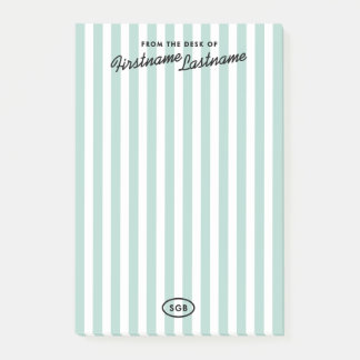 California Resort-Inspired Striped Memo Post-it Notes