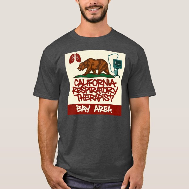 CALIFORNIA RESPIRATORY T-Shirt (Front)