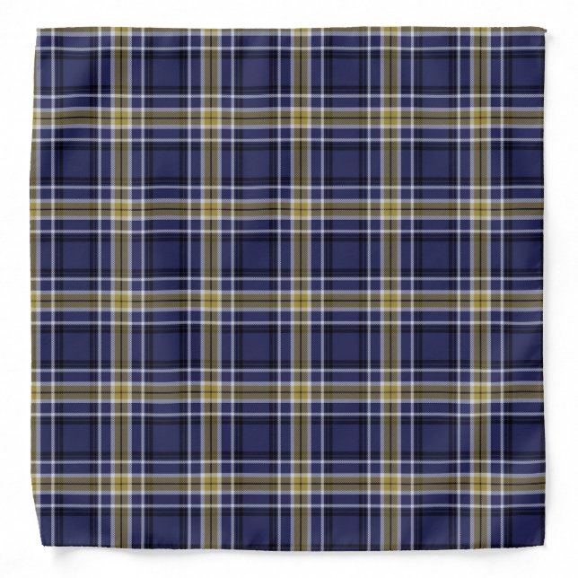 California Riverside University Tartan Bandana (Front)