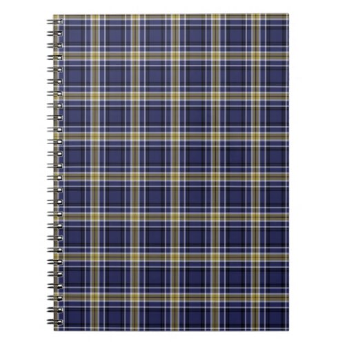 California Riverside University Tartan Notebook