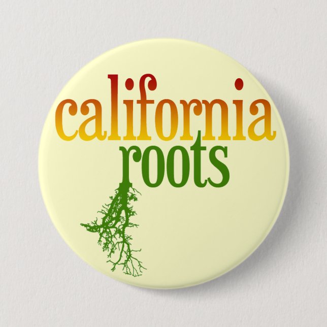 California Roots Button (Front)